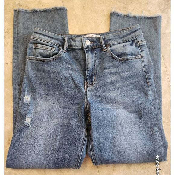 31 Lovervet by Vervet distressed stretch skinny jeans - Picture 3 of 9